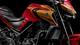 ▲Yamaha MT-03鋼鐵人特仕版。（圖／翻攝Yamaha網站）