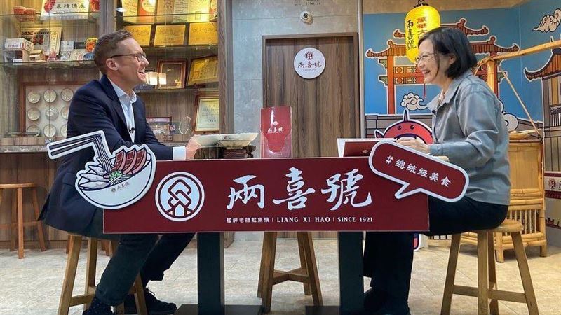 跟蔡英文同登CNN　兩喜號曝心內話
