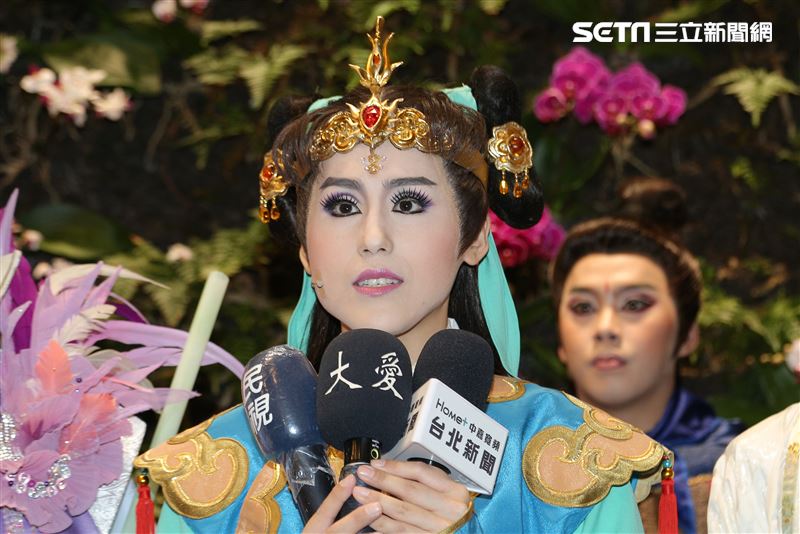 明華園八仙傳奇系列韓湘子彩排記者會。（圖／記者楊澍攝影）