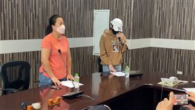 南投縣議員史雪燕，千金女兒林姓女子，捲入男友販毒案，母女開記者會聲明澄清　（圖／翻攝畫面）