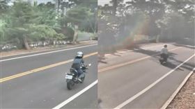  彰化139縣道，超速，限塑40公里，18歲男子，騎新車兜風一個月收16張罰單 (圖/翻攝畫面)