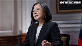 1028 蔡英文接受「美國有線電視新聞網」（CNN）專訪（圖／總統府提供）