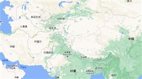 塔吉克位於中國、阿富汗交界處（圖／翻攝自Google Map）