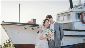 海岸村恰恰恰，申敏兒，金宣虎。(圖／申敏兒IG)