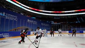 中國男子冰球隊的參賽資格恐被取消。（圖／路透社／達志影像）
