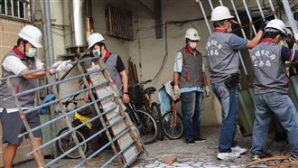 城中城大火　陳其邁：若涉公安將拆除