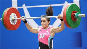 郭婞淳全運會舉重奪金。（圖／全運會提供）