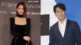 胡宇威 陳庭妮。（圖／記者楊澍、邱榮吉攝影）