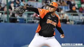 ▲統一獅先發投手飛利士。（圖／記者劉彥池攝影）