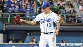 ▲富邦悍將先發投手陳鴻文。（圖／記者劉彥池攝影）