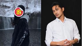 姚淳耀交往10年的女友是位服裝師，長相不但清秀，身材也相當纖細。（圖／翻攝自林羿IG)
