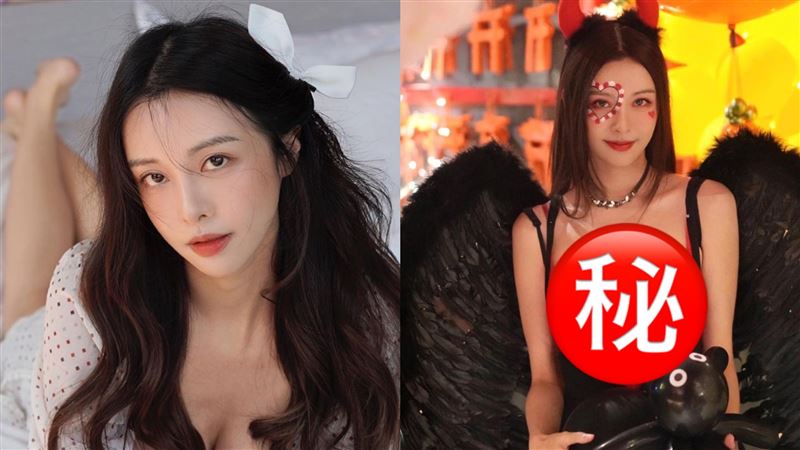 鋼琴女神萬聖節解禁　魔鬼巨胸溢裸肌