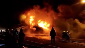 花蓮,美崙工業區,火警,連棟木造房,（圖／翻攝畫面）