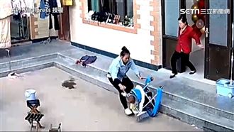 媽媽雷達在身　兒子跌落樓梯即刻救援