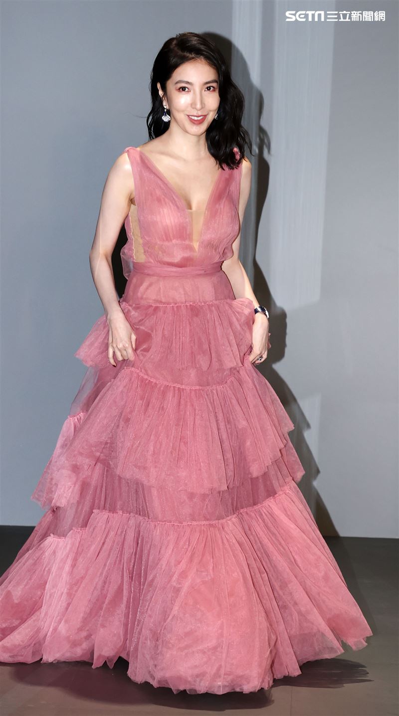 楊謹華出席腕錶鑑賞會。（記者邱榮吉/攝影）