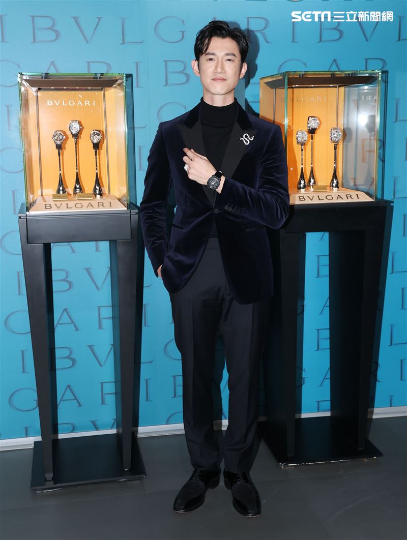 吳慷仁出席腕錶鑑賞會。（記者邱榮吉/攝影）