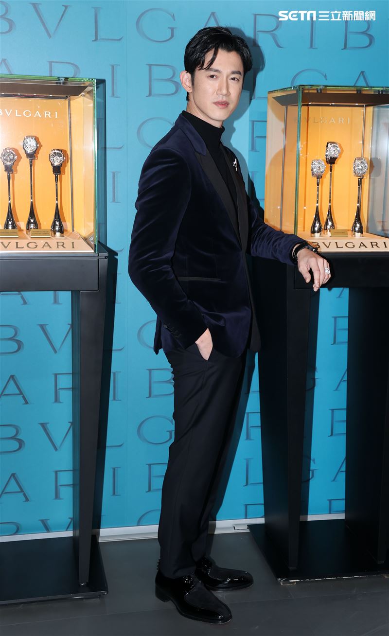 吳慷仁出席腕錶鑑賞會。（記者邱榮吉/攝影）