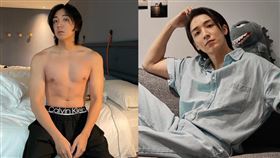 金炳秀有「天菜老師」之稱，經常在IG大秀腹肌。（圖／翻攝自金炳秀 IG）