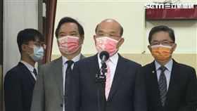 行政院長蘇貞昌赴立法院進行總質詢。（圖／記者盧素梅攝影)