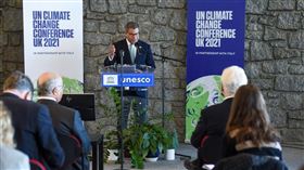 聯合國氣候變化綱要公約第26次締約方會議（COP 26）今日開幕。大會主席夏瑪（Alok Sharma） 翻攝自Alok Sharma推特