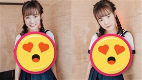 吳心提制服照「胸前見紅」　網友激動喊： 兇手是誰。（圖／翻攝自吳心緹IG）