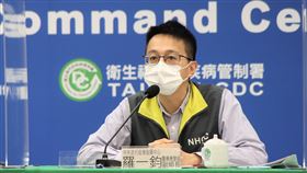 ▲1101 CDC記者會，羅一鈞（圖／指揮中心提供）