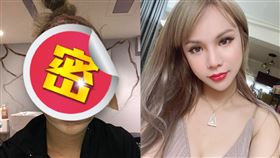 小Ａ辣萬聖節當天曬出之前的術後照，模樣十分驚悚。（圖／翻攝自小Ａ辣臉書）