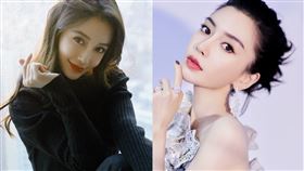 Angelababy雖然工作繁忙，仍不忘抽空陪伴兒子。（圖／翻攝自Angelababy微博）