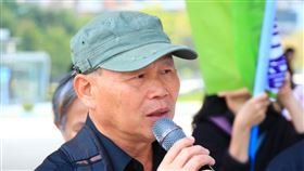 黎明幼兒園中市府前抗議  要求撤銷重劃（2）台中市黎明幼兒園長林金連（圖）25日到台中市政府前抗議，認為重劃會已發生弊端，要求市府立即對黎明重劃案進行處理、撤銷重劃會的核定，以落實人民財產及居住權。中央社記者蘇木春攝  108年11月25日