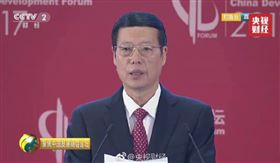 中國國務院前副總理張高麗（圖／翻攝自央視財經微博）