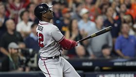 ▲索萊爾（Jorge Soler）炸裂3分砲。（圖／美聯社／達志影像）