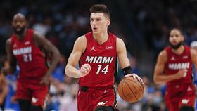 ▲希洛（Tyler Herro）替補上陣攻下全隊最高25分。（圖／美聯社／達志影像）
