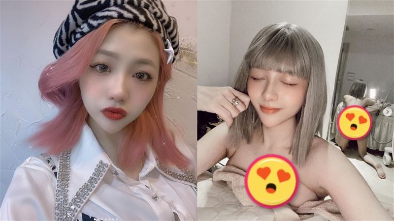 網紅為姐剃光頭　裸拍被鏡子出賣辣翻
