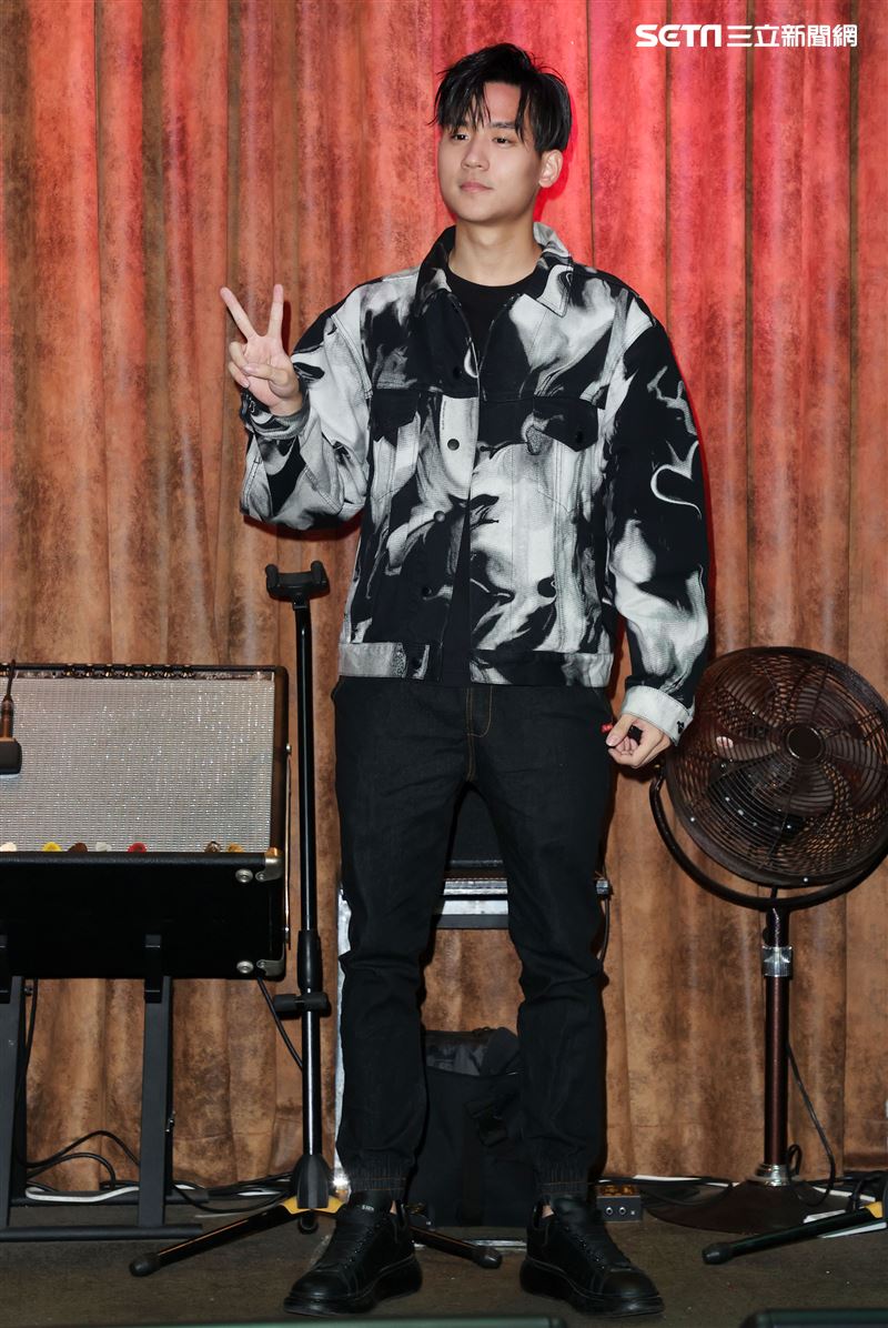 李杰明首張同名專輯發片。（記者邱榮吉/攝影）