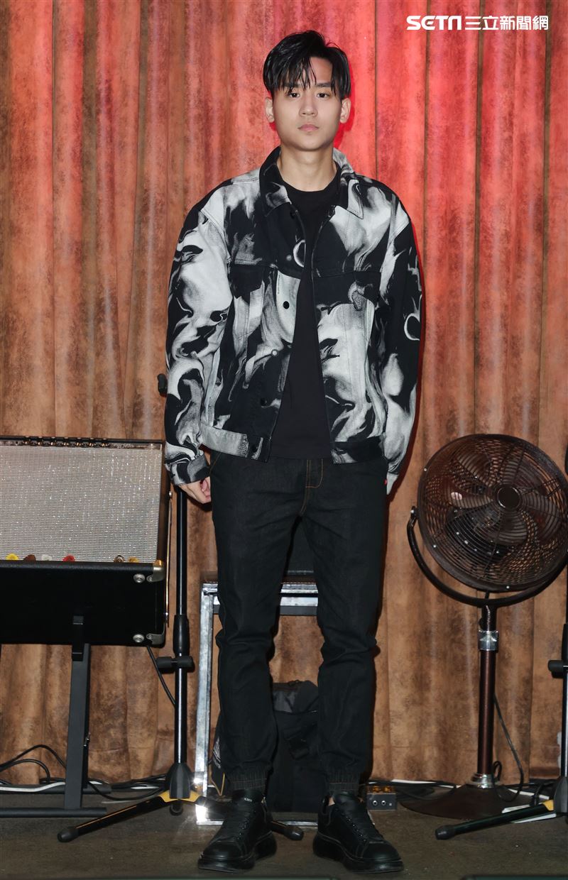 李杰明首張同名專輯發片。（記者邱榮吉/攝影）