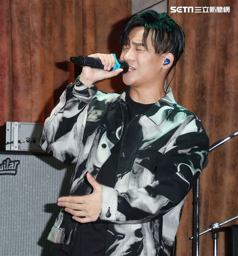 李杰明首張同名專輯發片。（記者邱榮吉/攝影）