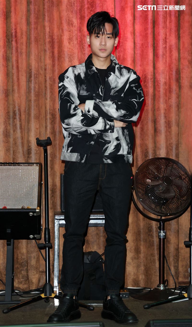 李杰明首張同名專輯發片。（記者邱榮吉/攝影）