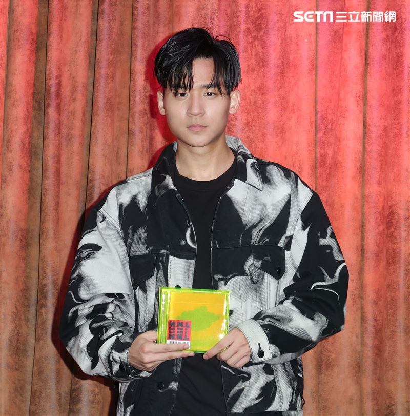 李杰明首張同名專輯發片。（記者邱榮吉/攝影）