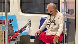 9月拿刀追人　北捷阿伯又亮剪刀傷人