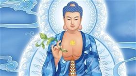 ▲藥師佛。（圖／翻攝自台灣佛學會粉絲專頁）