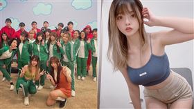 AV版《魷魚遊戲》曝光後，米砂坦言已賺進300萬台幣。（圖／翻攝自misa72600IG)