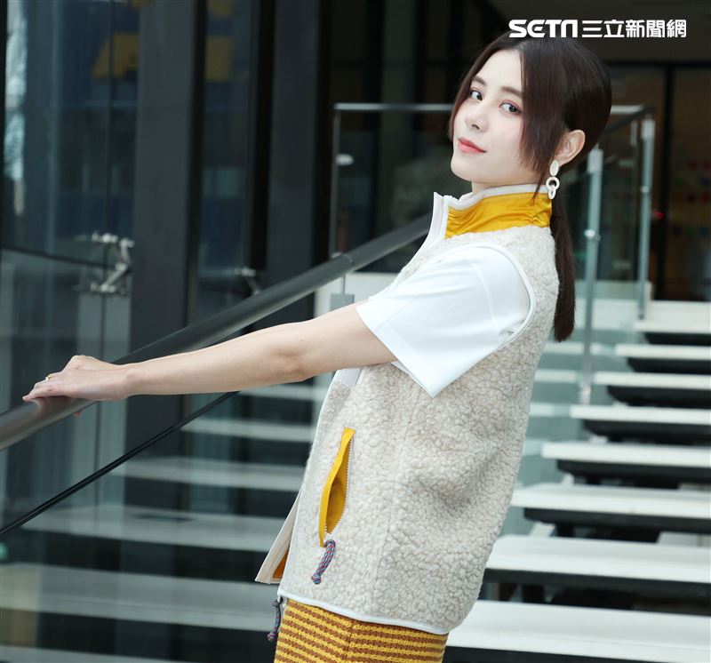 宇珊三立新聞網專訪。（記者邱榮吉/攝影）