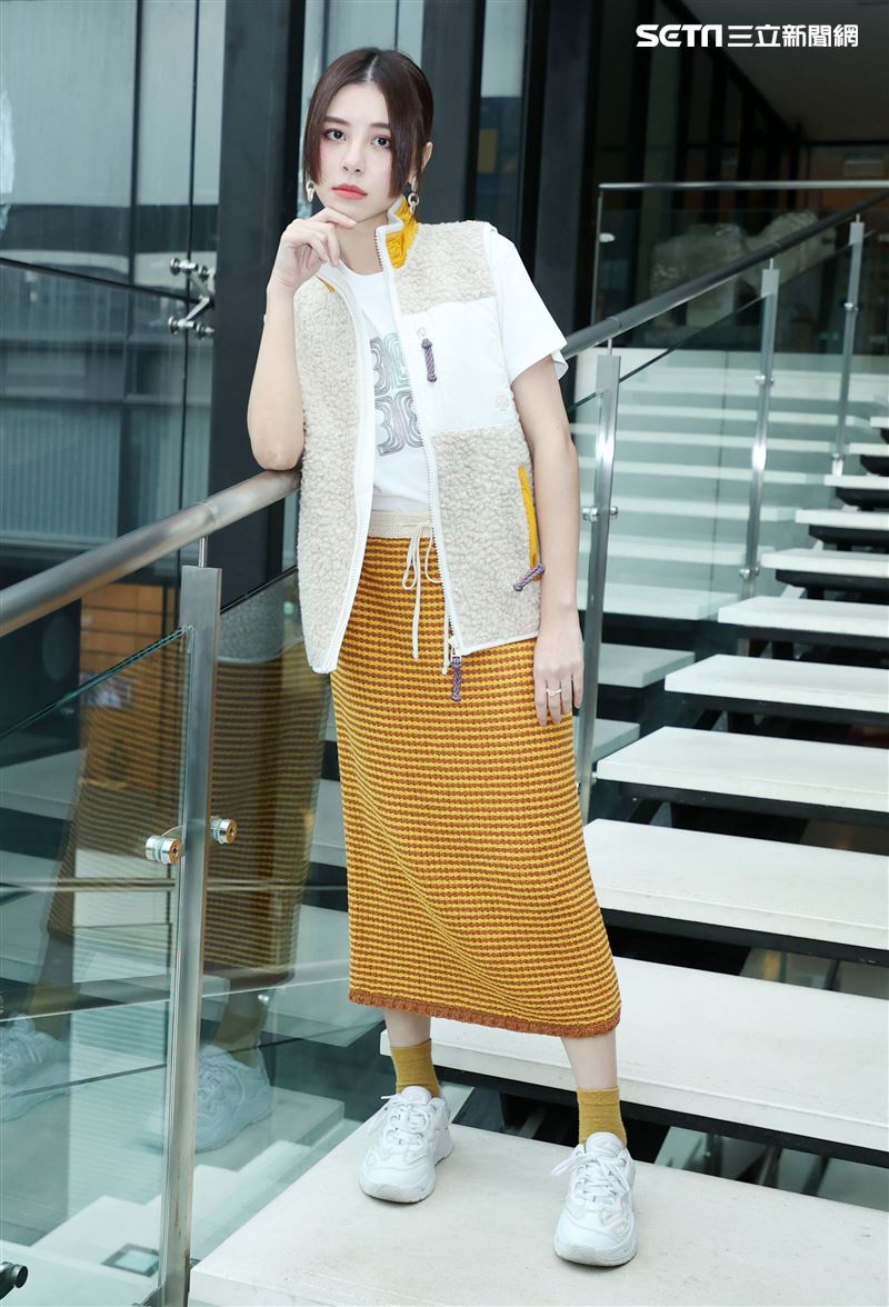 宇珊三立新聞網專訪。（記者邱榮吉/攝影）