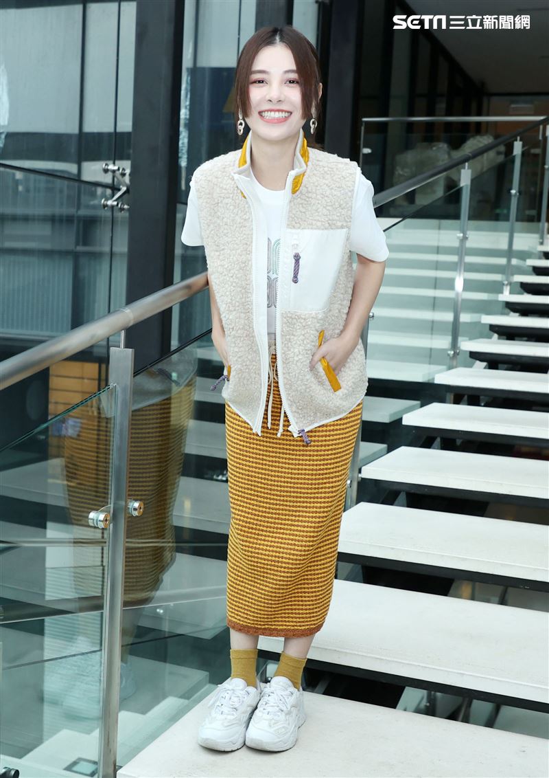 宇珊三立新聞網專訪。（記者邱榮吉/攝影）