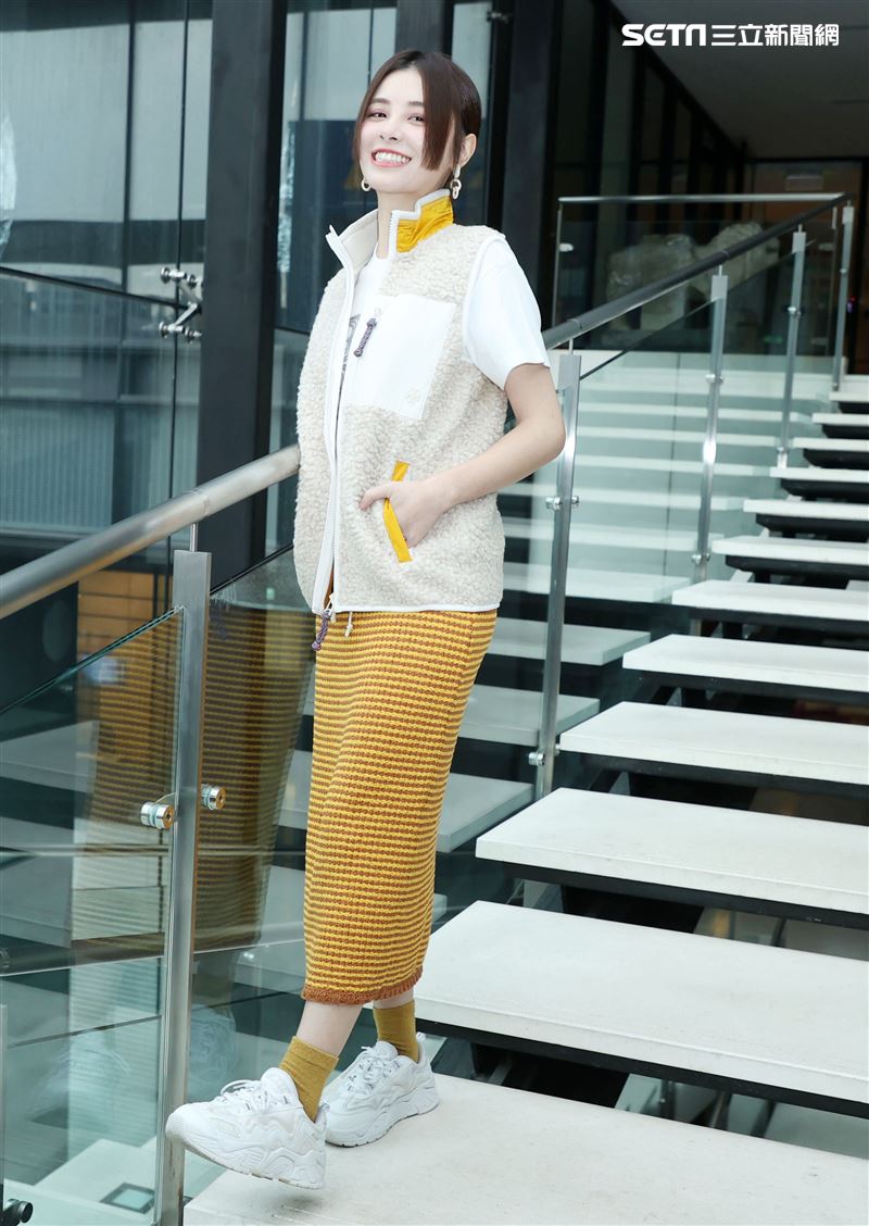 宇珊三立新聞網專訪。（記者邱榮吉/攝影）
