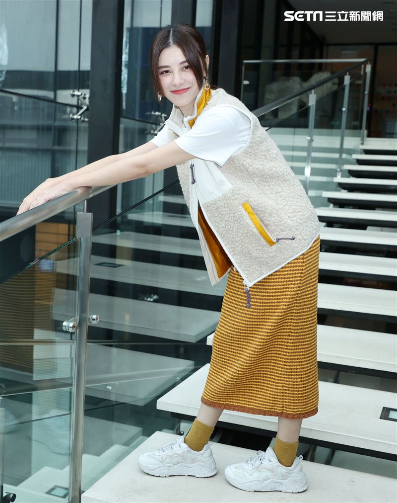 宇珊三立新聞網專訪。（記者邱榮吉/攝影）