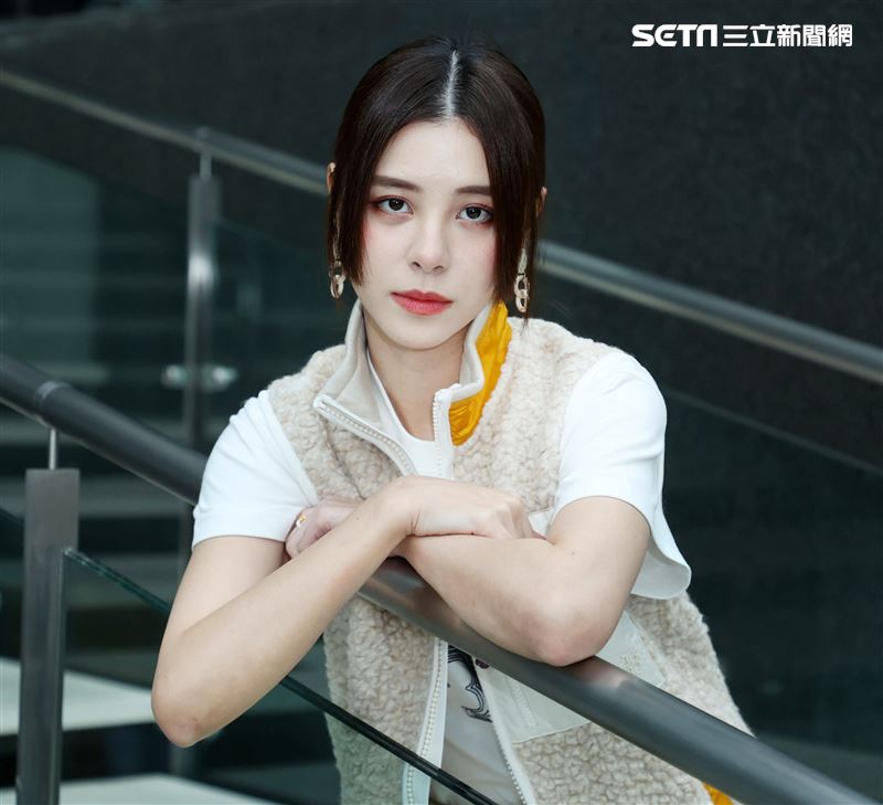 宇珊三立新聞網專訪。（記者邱榮吉/攝影）