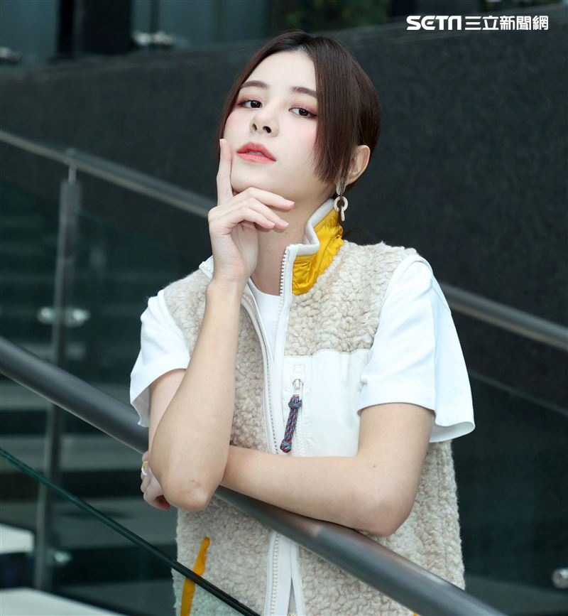 宇珊三立新聞網專訪。（記者邱榮吉/攝影）