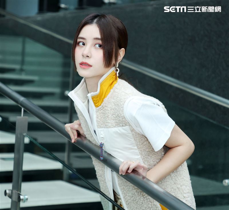 宇珊三立新聞網專訪。（記者邱榮吉/攝影）