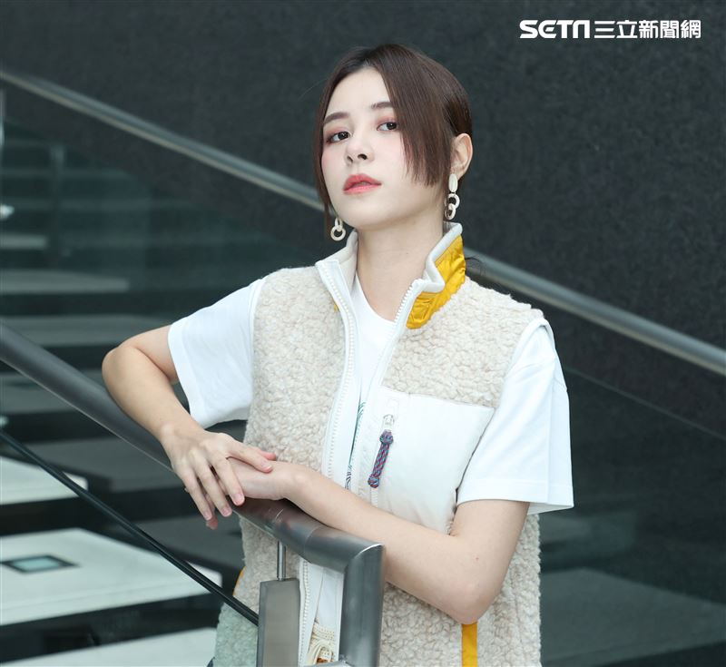 宇珊三立新聞網專訪。（記者邱榮吉/攝影）